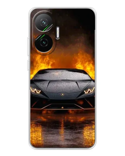 Чохол для Xiaomi POCO F7 з картинкою «Lamborghini у вогні» Чохол для Xiaomi POCO F7 з картинкою «Lamborghini у вогні»