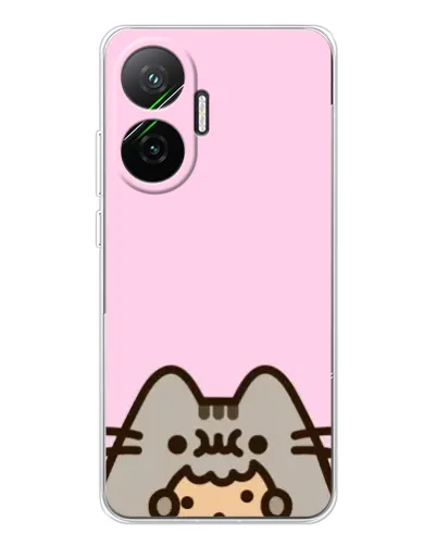 Чохол для Xiaomi POCO F7 з картинкою «Pusheen та печиво» Чохол для Xiaomi POCO F7 з картинкою «Pusheen та печиво»