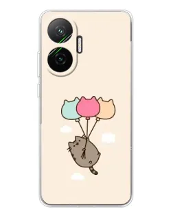 Чохол для Xiaomi POCO F7 з картинкою «Пушин на кульках» Чохол для Xiaomi POCO F7 з картинкою «Пушин на кульках»