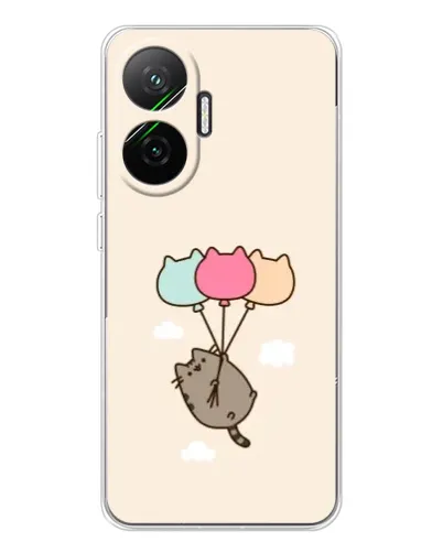 Чохол для Xiaomi POCO F7 з картинкою «Пушин на кульках» Чохол для Xiaomi POCO F7 з картинкою «Пушин на кульках»