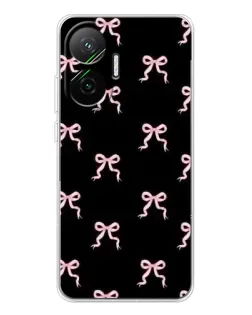 Чохол для Xiaomi POCO F7 з картинкою «Бант-квітка»