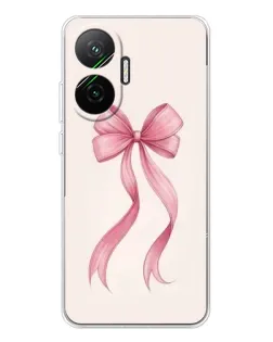 Чохол для Xiaomi POCO F7 з картинкою «Рожевий бант»