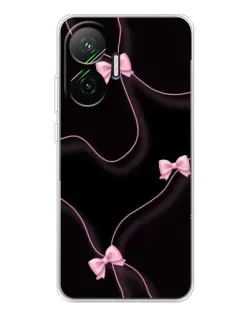 Чехол для Xiaomi POCO F7 с картинкой «Розовые ленты» Чехол для Xiaomi POCO F7 с картинкой «Розовые ленты»