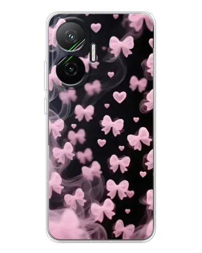 Чехол для Xiaomi POCO F7 с картинкой «Неоновое кружево»
