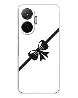 Чехол для Xiaomi POCO F7 с картинкой «Диагональный бант» Чехол для Xiaomi POCO F7 с картинкой «Диагональный бант»