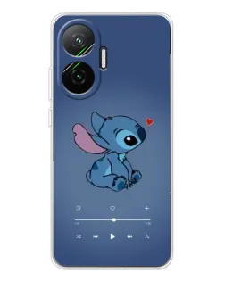 Чохол для Xiaomi POCO F7 з картинкою «Музичний Stitch»