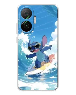 Чохол для Xiaomi POCO F7 з картинкою «Стіч на хвилі»