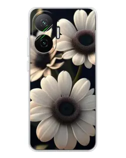 Чехол для Xiaomi POCO F7 с картинкой «Белые маргаритки макро» Чехол для Xiaomi POCO F7 с картинкой «Белые маргаритки макро»