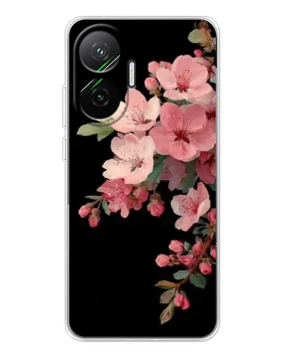 Чехол для Xiaomi POCO F7 с картинкой «Розовая ветка сакуры»