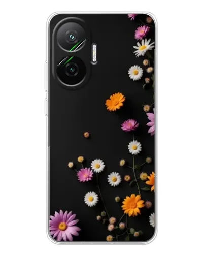 Чехол для Xiaomi POCO F7 с картинкой «Цветочная композиция»