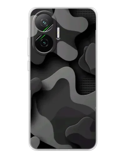 Чехол для Xiaomi POCO F7 с картинкой «Темный абстрактный камуфляж» Чехол для Xiaomi POCO F7 с картинкой «Темный абстрактный камуфляж»