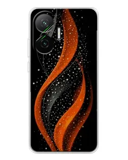 Чохол для Xiaomi POCO F7 з картинкою «Вогняна зоряна хвиля»