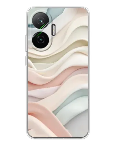 Чехол для Xiaomi POCO F7 с картинкой «Пастельные нежные волны» Чехол для Xiaomi POCO F7 с картинкой «Пастельные нежные волны»