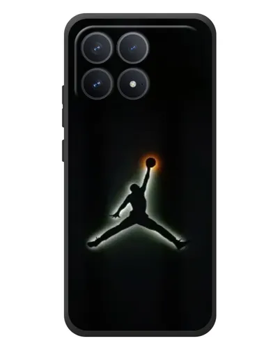 Чехол для Xiaomi Poco F8 Pro с картинкой «Jordan Gradient Logo»