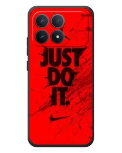 Чехол для Xiaomi Poco F8 Pro с картинкой «Nike Just Do It» Чехол для Xiaomi Poco F8 Pro с картинкой «Nike Just Do It»