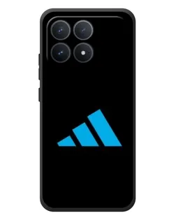 Чехол для Xiaomi Poco F8 Pro с картинкой «Adidas Cyan Logo» Чехол для Xiaomi Poco F8 Pro с картинкой «Adidas Cyan Logo»
