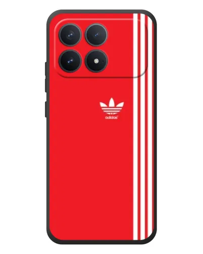 Чехол для Xiaomi Poco F8 Pro с картинкой «Красный минимализм Adidas» Чехол для Xiaomi Poco F8 Pro с картинкой «Красный минимализм Adidas»