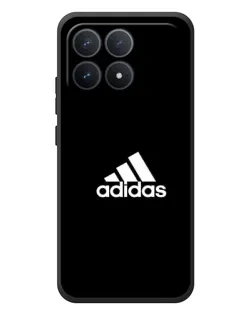 Чехол для Xiaomi Poco F8 Pro с картинкой «Черная классика Adidas»