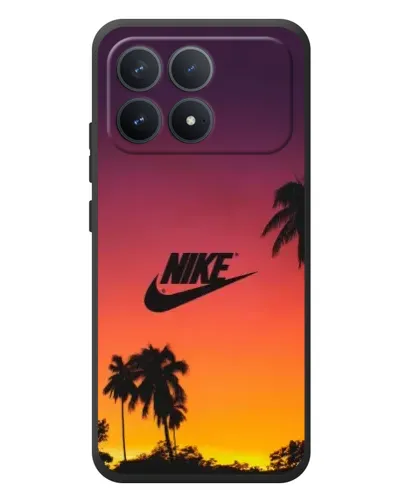 Чехол для Xiaomi Poco F8 Pro с картинкой «Nike на закате солнца» Чехол для Xiaomi Poco F8 Pro с картинкой «Nike на закате солнца»