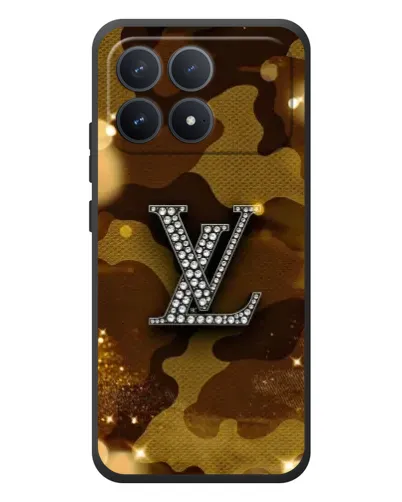Чехол для Xiaomi Poco F8 Pro с картинкой «Камуфляжный Louis Vuitton»