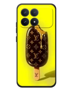 Чехол для Xiaomi Poco F8 Pro с картинкой «Мороженое от LV»