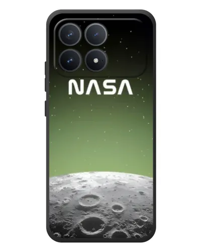 Чехол для Xiaomi Poco F8 Pro с картинкой «NASA — лунный градиент»