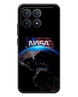 Чехол для Xiaomi Poco F8 Pro с картинкой «Земля из космоса NASA»