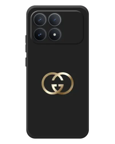 Чехол для Xiaomi Poco F8 Pro с картинкой «Минимализм Gucci»