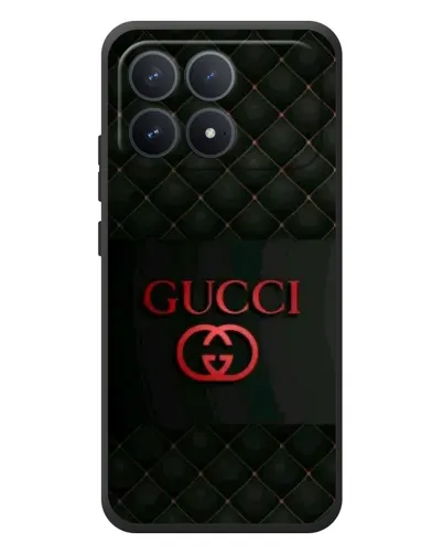 Чехол для Xiaomi Poco F8 Pro с картинкой «Gucci — стеганый черный»