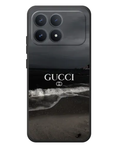 Чехол для Xiaomi Poco F8 Pro с картинкой «Gucci — морской прибой»