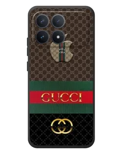 Чехол для Xiaomi Poco F8 Pro с картинкой «Gucci — брендированный десерт» Чехол для Xiaomi Poco F8 Pro с картинкой «Gucci — брендированный десерт»
