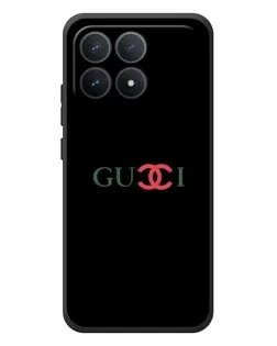 Чехол для Xiaomi Poco F8 Pro с картинкой «Gucci — красный градиент» Чехол для Xiaomi Poco F8 Pro с картинкой «Gucci — красный градиент»