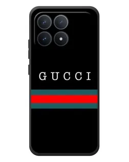 Чехол для Xiaomi Poco F8 Pro с картинкой «Gucci — красный пояс» Чехол для Xiaomi Poco F8 Pro с картинкой «Gucci — красный пояс»