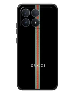 Чехол для Xiaomi Poco F8 Pro с картинкой «Gucci — строгая линия» Чехол для Xiaomi Poco F8 Pro с картинкой «Gucci — строгая линия»
