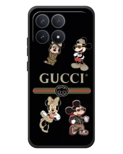 Чехол для Xiaomi Poco F8 Pro с картинкой «Gucci — герои Disney и монограмма» Чехол для Xiaomi Poco F8 Pro с картинкой «Gucci — герои Disney и монограмма»