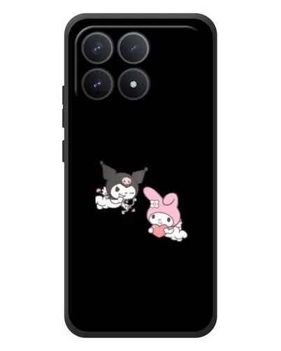 Чохол для Xiaomi Poco F8 Pro з картинкою «My Melody та Kuromi»