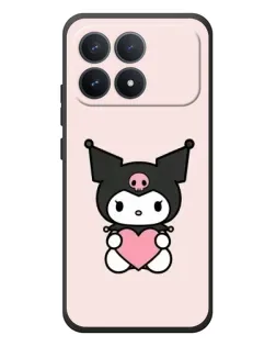 Чохол для Xiaomi Poco F8 Pro з картинкою «Kuromi та серце» Чохол для Xiaomi Poco F8 Pro з картинкою «Kuromi та серце»