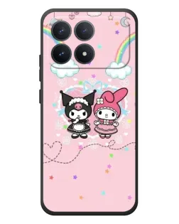 Чохол для Xiaomi Poco F8 Pro з картинкою «My Melody та Kuromi» Чохол для Xiaomi Poco F8 Pro з картинкою «My Melody та Kuromi»