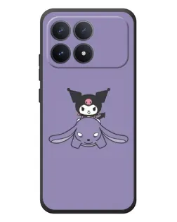 Чохол для Xiaomi Poco F8 Pro з картинкою «Kuromi на ліловому фоні» Чохол для Xiaomi Poco F8 Pro з картинкою «Kuromi на ліловому фоні»