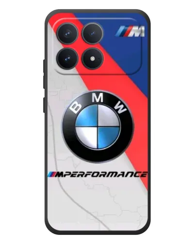 Чехол для Xiaomi Poco F8 Pro с картинкой «BMW Performance стиль» Чехол для Xiaomi Poco F8 Pro с картинкой «BMW Performance стиль»