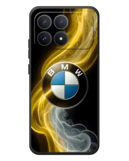 Чехол для Xiaomi Poco F8 Pro с картинкой «Золотистый дым BMW» Чехол для Xiaomi Poco F8 Pro с картинкой «Золотистый дым BMW»