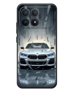 Чехол для Xiaomi Poco F8 Pro с картинкой «BMW в свете фар» Чехол для Xiaomi Poco F8 Pro с картинкой «BMW в свете фар»