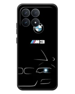 Чехол для Xiaomi Poco F8 Pro с картинкой «Минималистичный принт BMW M3» Чехол для Xiaomi Poco F8 Pro с картинкой «Минималистичный принт BMW M3»