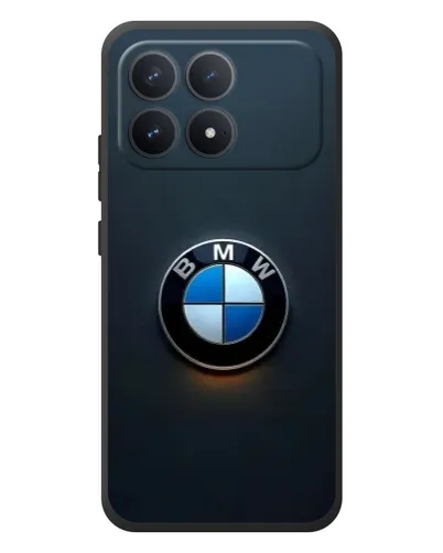Чехол для Xiaomi Poco F8 Pro с картинкой «Логотип BMW — минимализм» Чехол для Xiaomi Poco F8 Pro с картинкой «Логотип BMW — минимализм»
