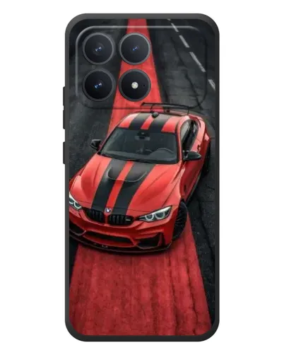 Чехол для Xiaomi Poco F8 Pro с картинкой «BMW на красной дорожке» Чехол для Xiaomi Poco F8 Pro с картинкой «BMW на красной дорожке»