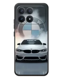 Чехол для Xiaomi Poco F8 Pro с картинкой «BMW в белом дыму» Чехол для Xiaomi Poco F8 Pro с картинкой «BMW в белом дыму»