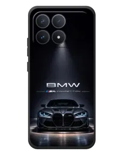 Чехол для Xiaomi Poco F8 Pro с картинкой «BMW сквозь ночной город» Чехол для Xiaomi Poco F8 Pro с картинкой «BMW сквозь ночной город»