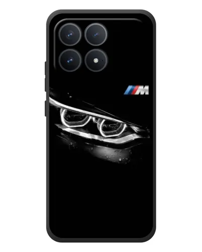 Чехол для Xiaomi Poco F8 Pro с картинкой «BMW — взгляд тигра» Чехол для Xiaomi Poco F8 Pro с картинкой «BMW — взгляд тигра»