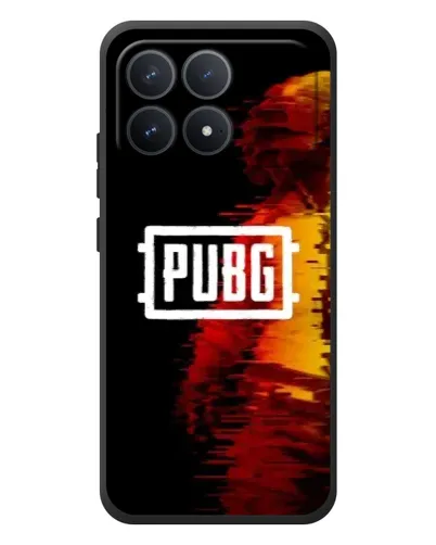 Чохол для Xiaomi Poco F8 Pro з картинкою «Яскравий логотип PUBG» Чохол для Xiaomi Poco F8 Pro з картинкою «Яскравий логотип PUBG»