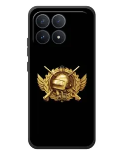 Чехол для Xiaomi Poco F8 Pro с картинкой «PUBG — оранжевый градиент» Чехол для Xiaomi Poco F8 Pro с картинкой «PUBG — оранжевый градиент»